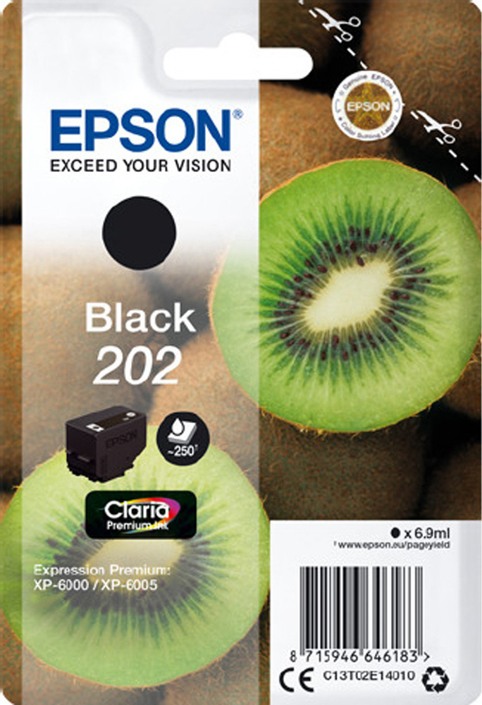 20171207170302_epson_202_black_c13t02e140.jpeg Epson Ink C13T02E14010 / 202 Black - Image 1