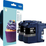 Brother Ink LC123BKBP2 / LC-123BKBP2 Double pack Black