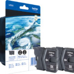 Brother Ink LC985BKBP2 / LC-985BKBP2 Double pack Black