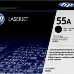 HP Toner CE255A Nr.55A Schwarz