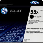 HP Toner CE255X Nr.55X Schwarz hohe Ergiebigkeit