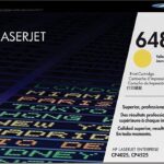 HP Toner CE262A / 648A Yellow