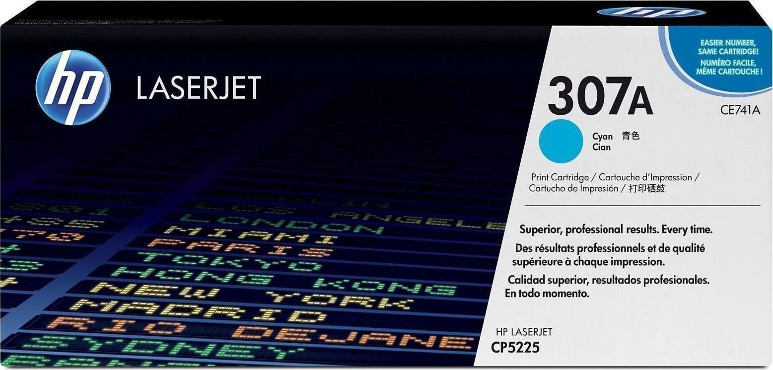 20180105145007_hp_307a_cyan_toner_ce741a.jpeg HP Toner CE741A Nr.307A Cyan - Image 1