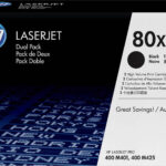 HP Toner CF280XD / 80X XL Doppelpack Black