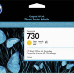 HP Tinte P2V64A Gelb Nr.730 130 ml