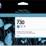 HP Ink P2V62A / 730 Cyan