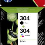 HP Ink 3JB05AE / 304 Multipack BK,C,M,Y