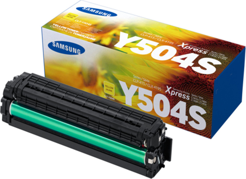 20181106110316_samsung_clt_y504s_yellow_toner_su502a.jpeg Samsung Toner SU502A / CLT-Y504S Yellow - Image 1