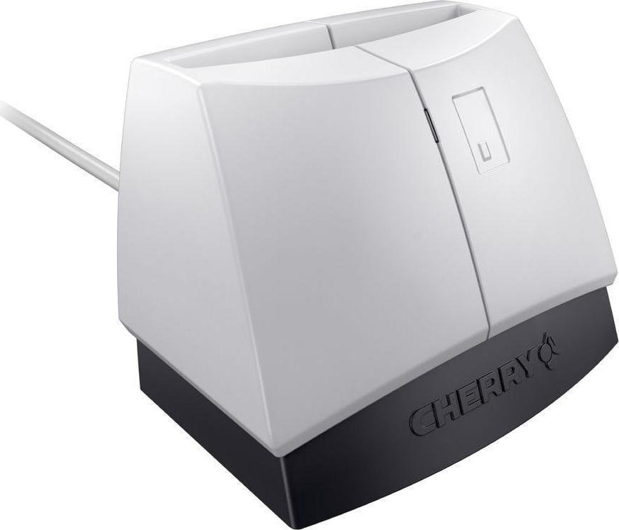 Cherry SmartCard Reader ST-1144UB / ST1144G Light gray - Image 1