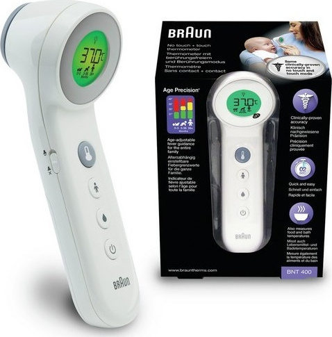 20181228125504_braun_bnt400.jpeg Braun No Touch BNT400WE digitales Fieberthermometer - Image 1