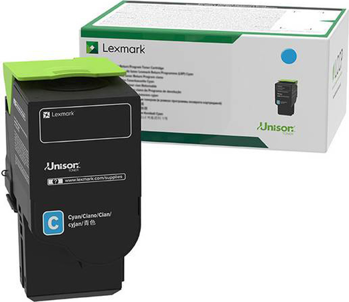 20190221131852_lexmark_cyan_toner_c242xc0.jpeg Lexmark Toner C242XC0 Cyan - Image 1