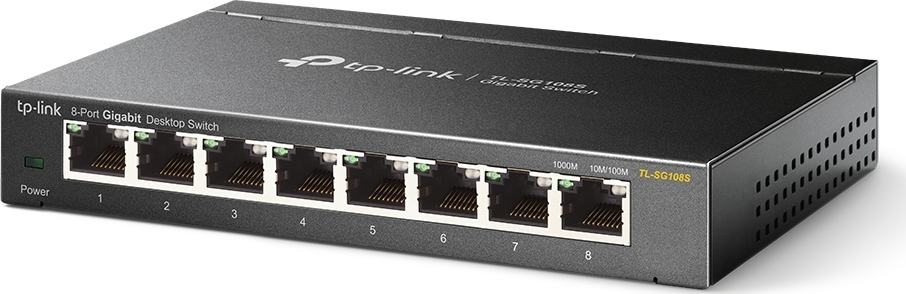 20190513161900_tp_link_tl_sg108s_v1.jpeg TP-LINK Switch TL-SG108S / TL-SG108S Black - Image 1