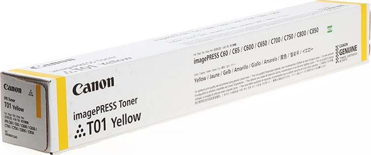 20190611131652_canon_imagepress_t01_yellow_toner_8069b001.jpeg Canon Toner 8069B001 / T01 Yellow (8069B001/8069B001AA) - Image 1