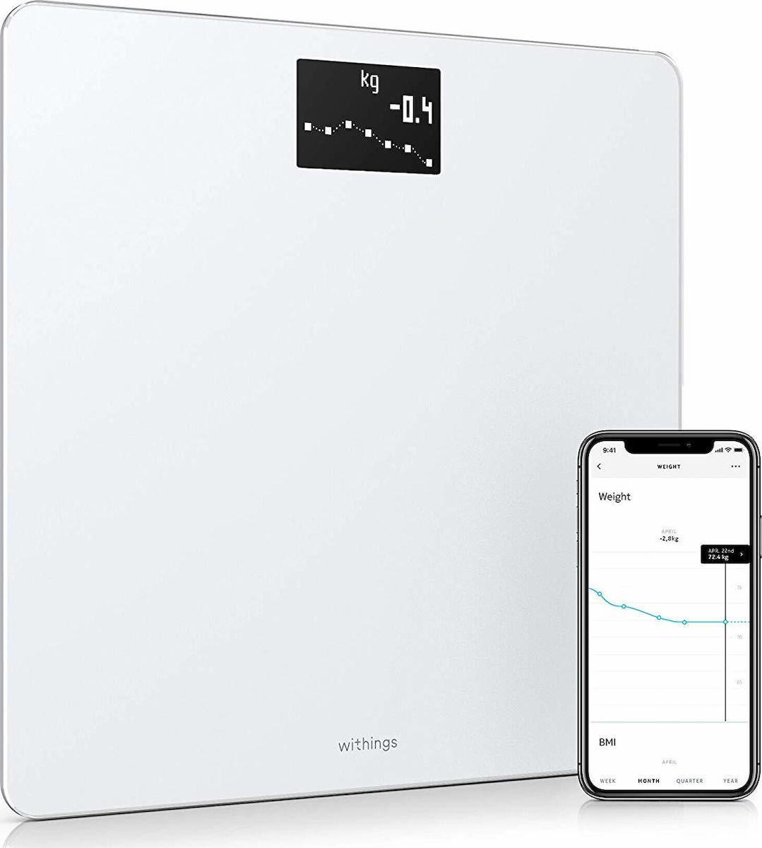 20191205162631_withings_wbs06_white.jpeg Withings Wearable WBS06-WHITE-ALL-INTER / Body White - Image 1