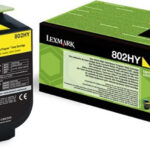 Lexmark Toner 80C2HY0 / 802HY XXL Yellow