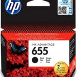 HP Tinte CZ109AE Schwarz Nr.655