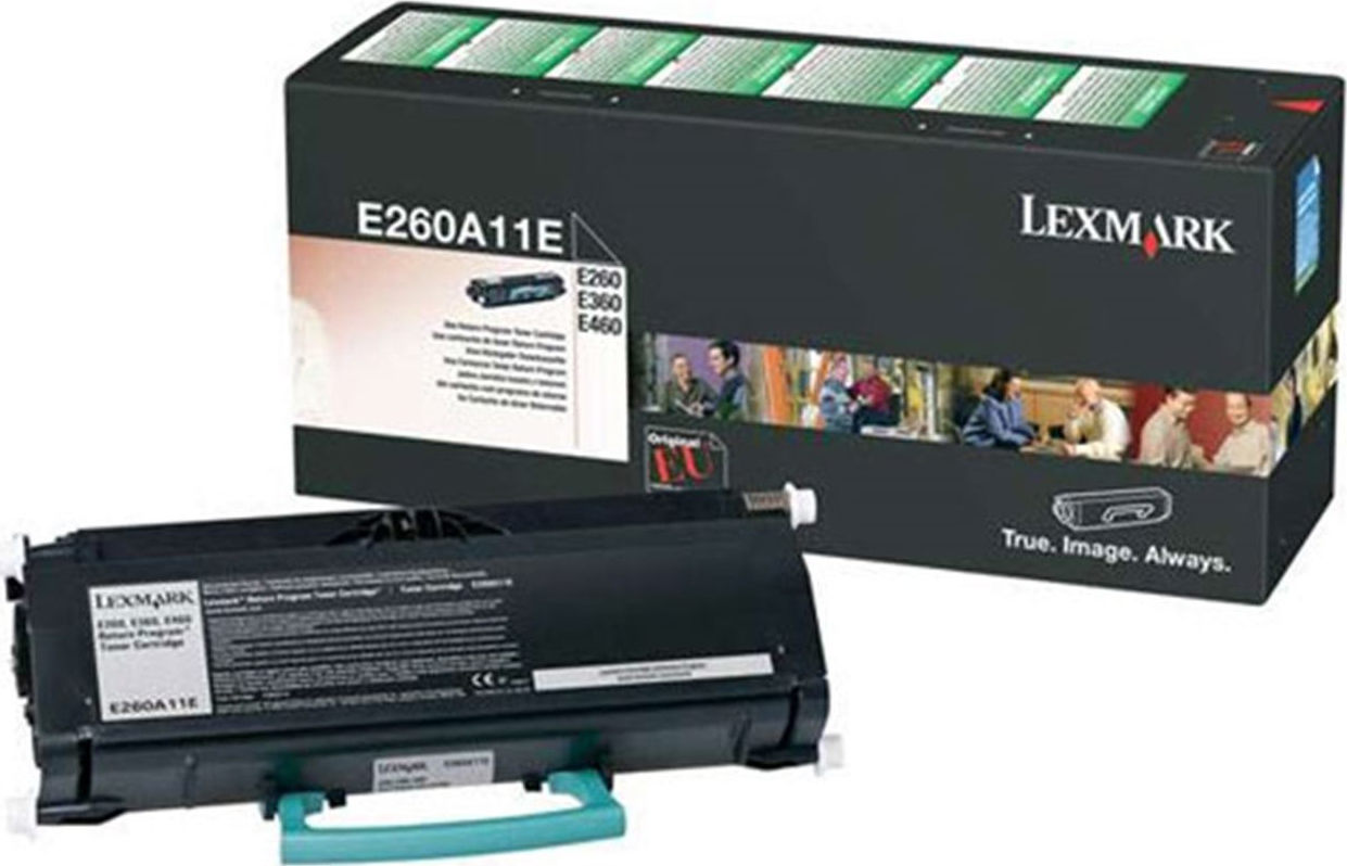 20200305100559_lexmark_e260a11e_black_toner.jpeg Lexmark Toner E260A11E Black - Image 1