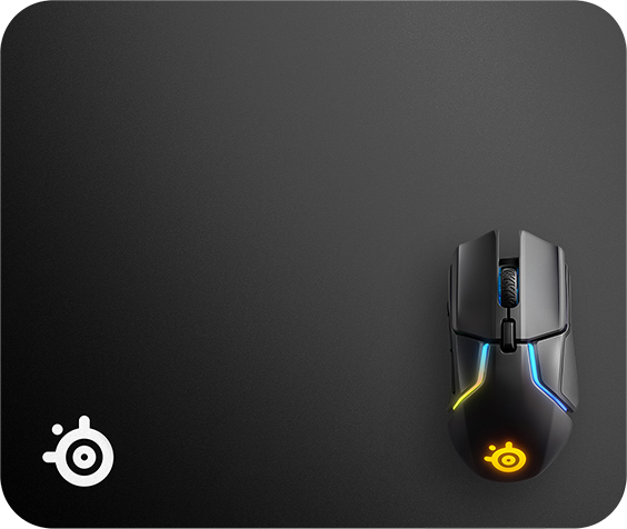 20200306094904_steelseries_qck_medium.jpeg SteelSeries Mouse pad 63004 / QcK Medium Black - Image 1