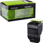 Lexmark Toner 70C2HKE / 702HK XL Black
