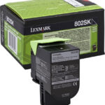 Lexmark Toner Schwarz 80C20K0 802K
