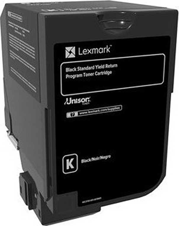 Lexmark Toner 74C2SK0 Schwarz - Image 1