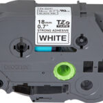 Brother Ribbon TZES241 / TZE-S241 Black on White