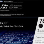 HP Toner CE278AD Nr.78A Doppelpack Schwarz