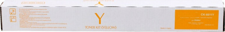 20200819154331_triumph_adler_ck_8511_yellow_toner_1t02l7aut1.jpeg Utax Toner 1T02L7AUT0 / CK-8511Y Yellow - Image 1