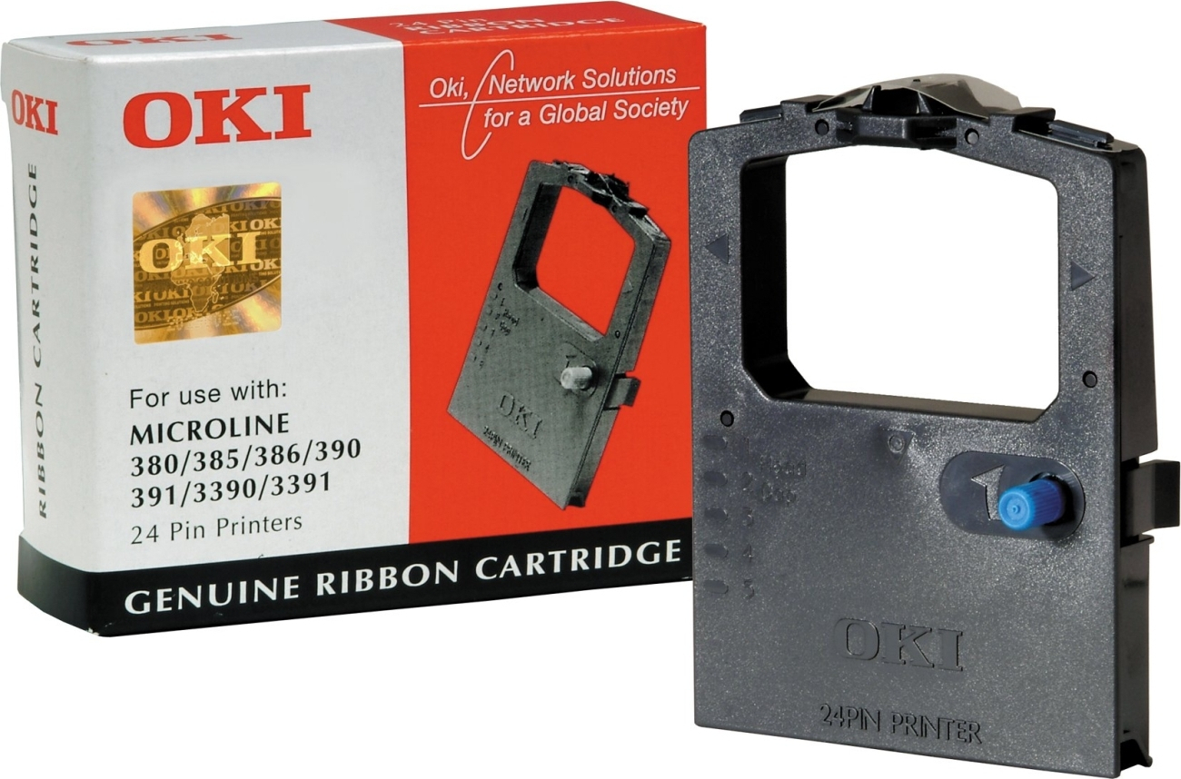 OKI Ribbon 09002309 Black - Image 1