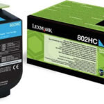 Lexmark Toner 80C2HC0 / 802HC XXL Cyan