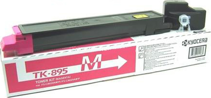 20201012114603_kyocera_tk_895m_magenta.jpeg Kyocera Toner 1T02K0BNL0 / TK-895M Magenta - Image 1