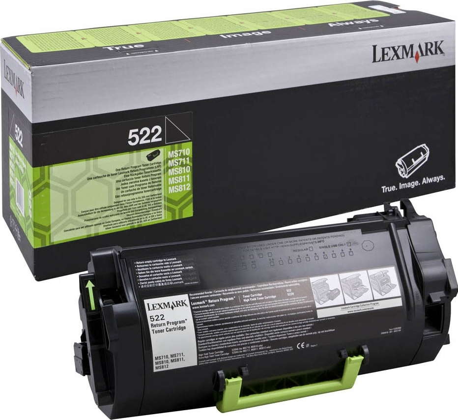 20201012120735_lexmark_522_black_return_program_toner_52d2000-1.jpeg Lexmark Toner 52D2000 / 522 Black - Image 1