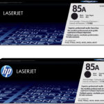 HP Toner CE285AD Nr.85A Doppelpack Schwarz
