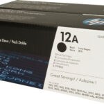 HP Toner Q2612AD / 12AD Double pack Black