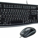 Logitech Mouse and keyboard set 920-002562 / MK120 Black