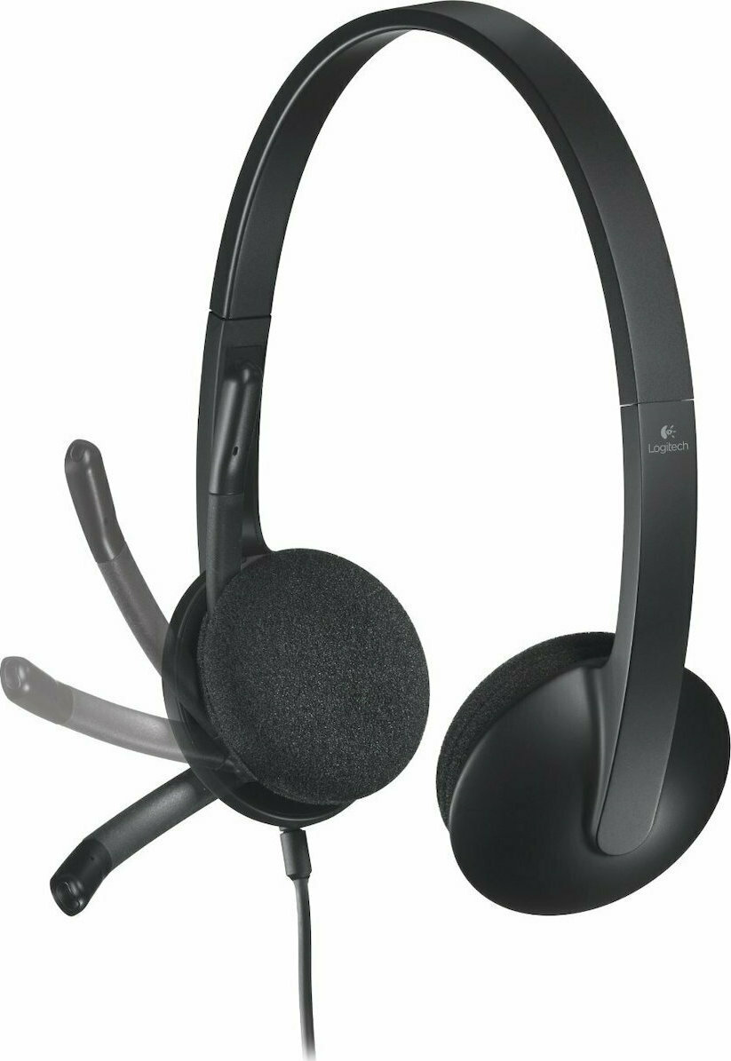 20201123210528_logitech_headset_h340_usb.jpeg Logitech Kopfhoerer H340 Schwarz 981-000475 - Image 1