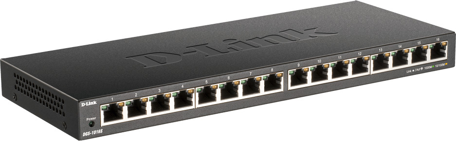 20210105141547_cfc22013.jpeg D-Link Switch DGS-1016S/E / DGS-1016S Black - Image 1