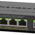 NETGEAR Switch GS305EPP-100PES Desktop 5 x 10/100/1000 4 PoE+