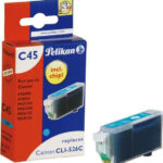 Pelikan Tinte fuer Canon CLI526C Cyan 1021430198