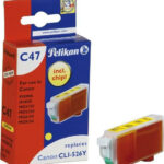 Pelikan Tinte fuer Canon CLI526Y Gelb 1021430214