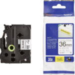 Brother Ribbon TZES261 / TZE-S261 Black on White