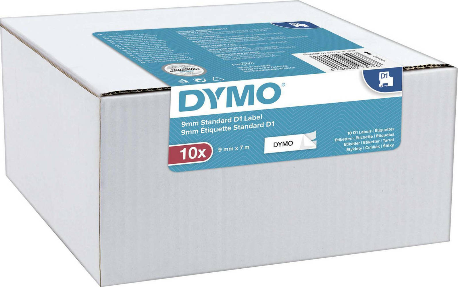 Dymo Label 2093096 Black on White - Image 1