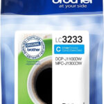 Brother Ink LC3233C / LC-3233C Cyan