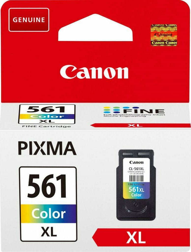20210222132134_canon_cl_561xl_high_yield_colour_3730c001.jpeg Canon Ink 3730C001 / CL-561XL XL C,M,Y - Image 1
