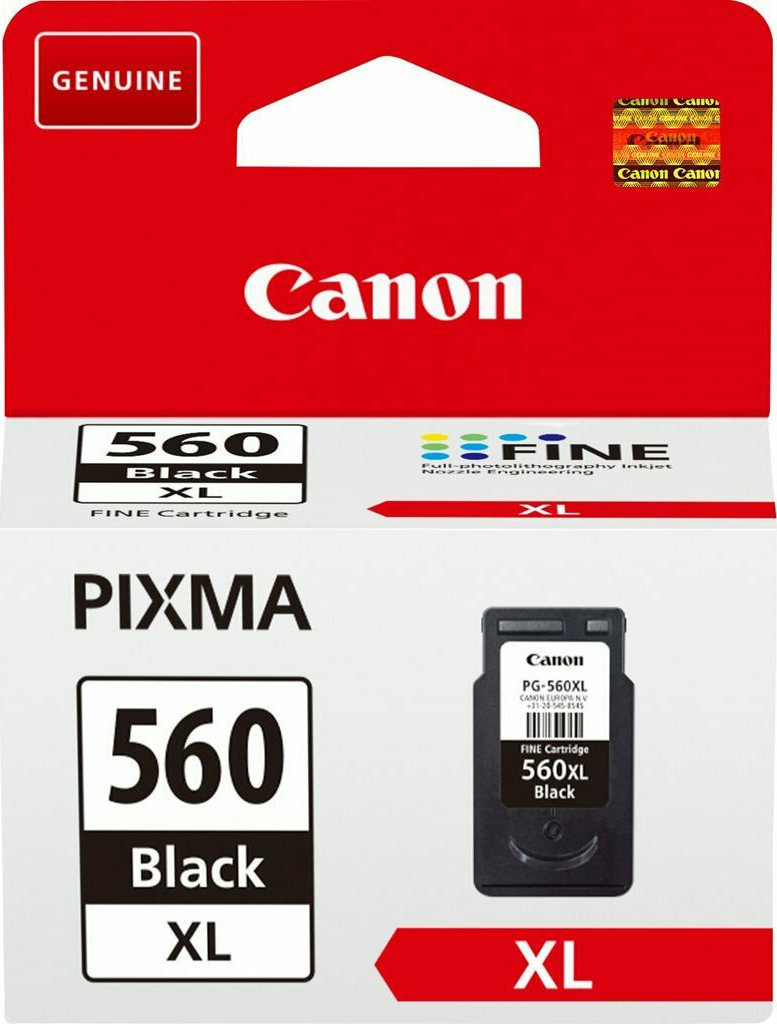 20210222132230_canon_pg_560_xl_black_3712c001.jpeg Canon Ink 3712C001 / PG-560XL XL Black - Image 1