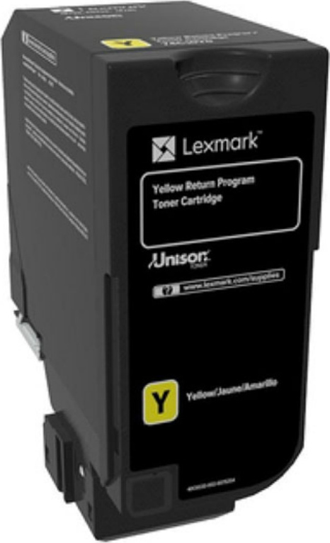 Lexmark Toner 74C20Y0 Yellow - Image 1