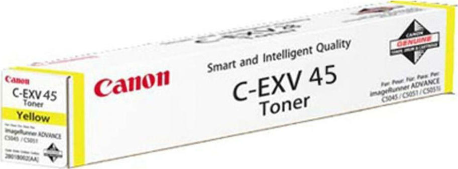 20210302121242_canon_c_exv45_yellow_toner_6948b002.jpeg Canon Toner 6948B002 / C-EXV45 Yellow (6948B002/6948B002AA) - Image 1