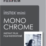 FUJIFILM Schwarz-/Weiß-Sofortfilm, Instax Mini Monochrom, 70100137913