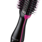 Revlon RVDR5222E, Warmluftbürste, Schwarz, Pink