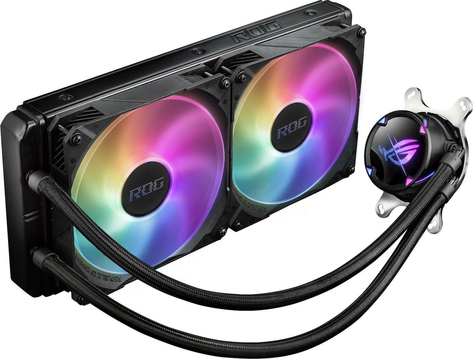 20210420143721_asus_rog_strix_lc_ii_280_argb.jpeg Asus Water cooling 90RC00C1-M0UAY1 / ROG Strix LC II 280 ARGB L Black - Image 1